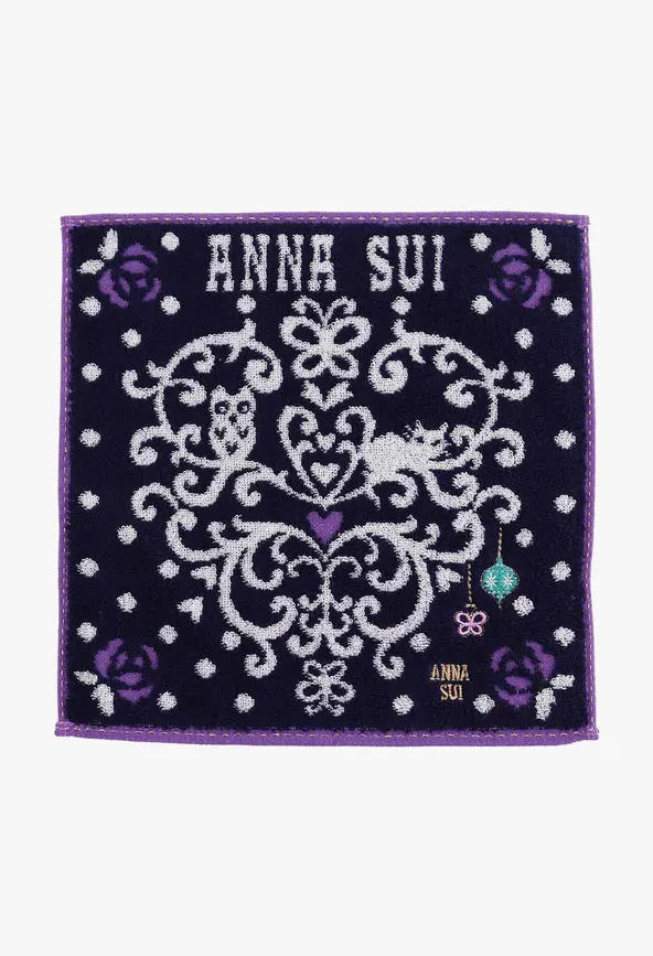Rose Ornament Washcloth Annasui