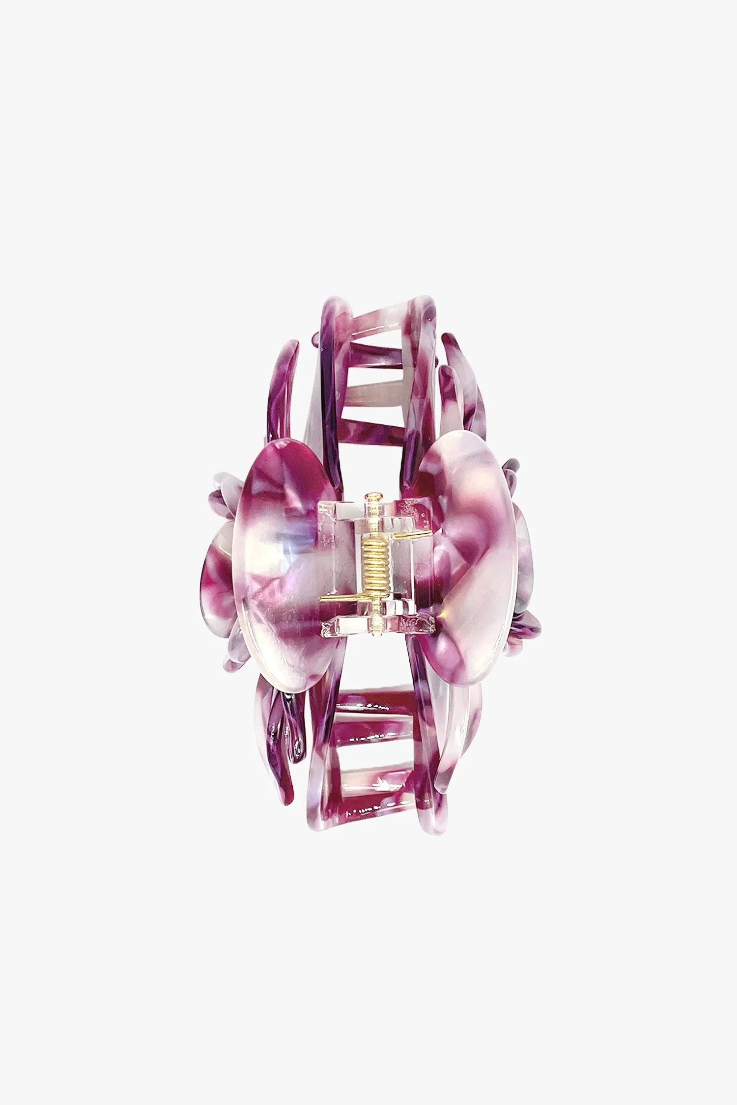 Rose Petal Bar Large Jaw Clip Annasui