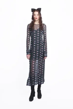 Rosetti Mesh Maxi Dress Annasui