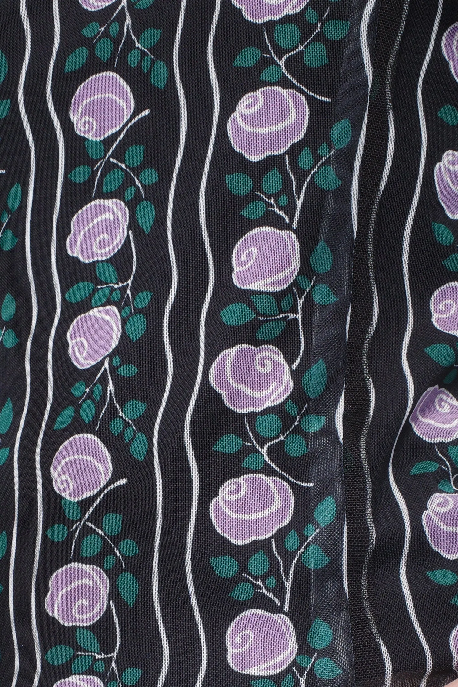 Rosetti Mesh Turtleneck Top Annasui