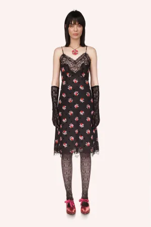 Rosie Posie Slip Dress Annasui