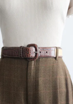 safari leather belt 1919 Vintage