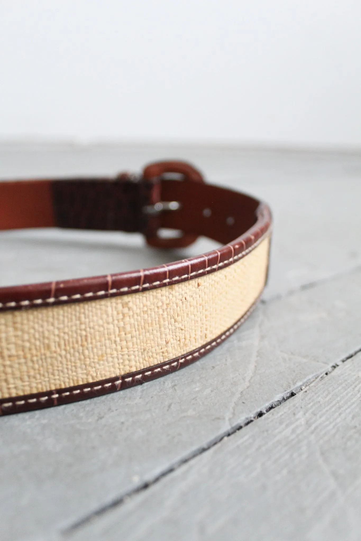 safari leather belt 1919 Vintage