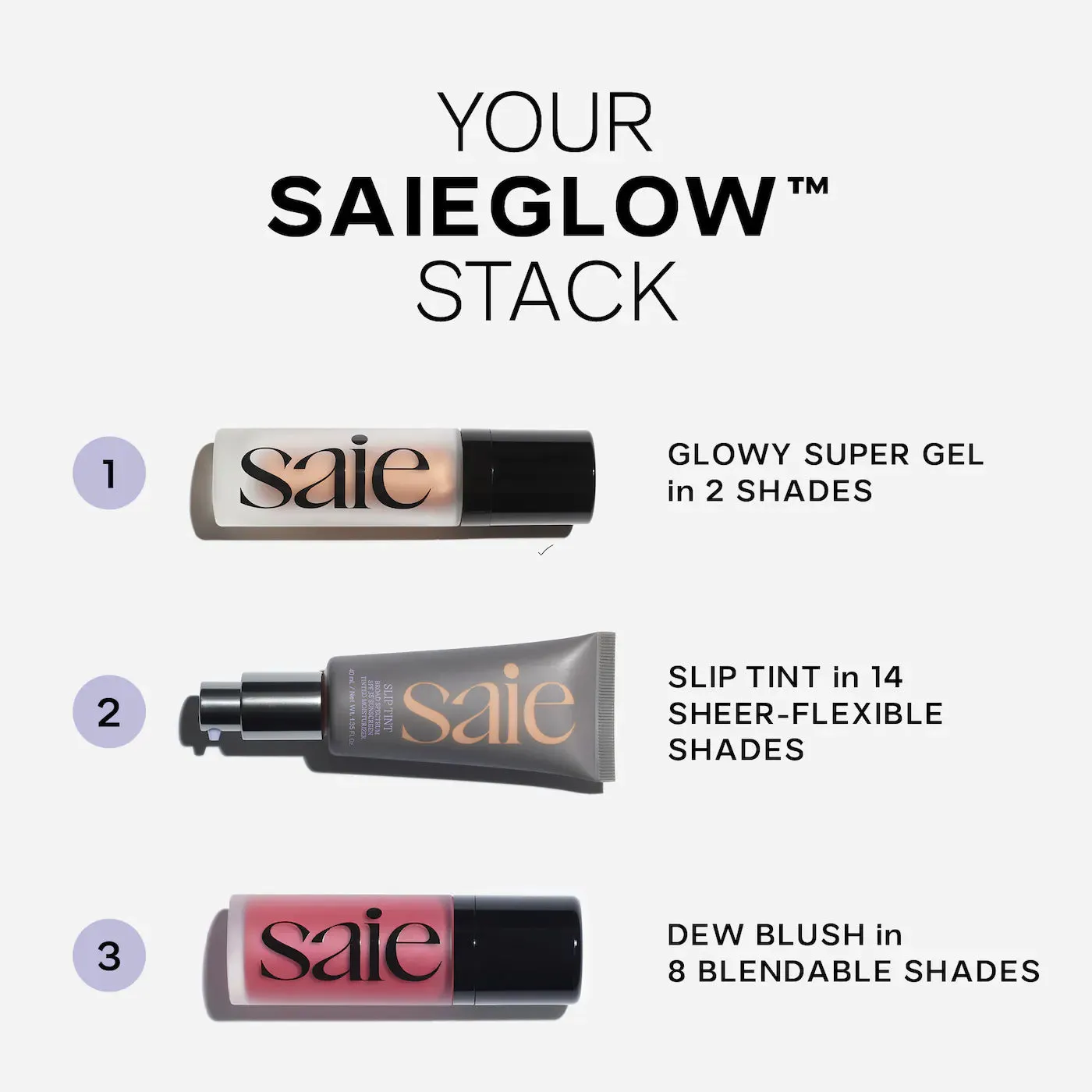 Saie Dew Blush Blendable Liquid Blush (many shades) NIB