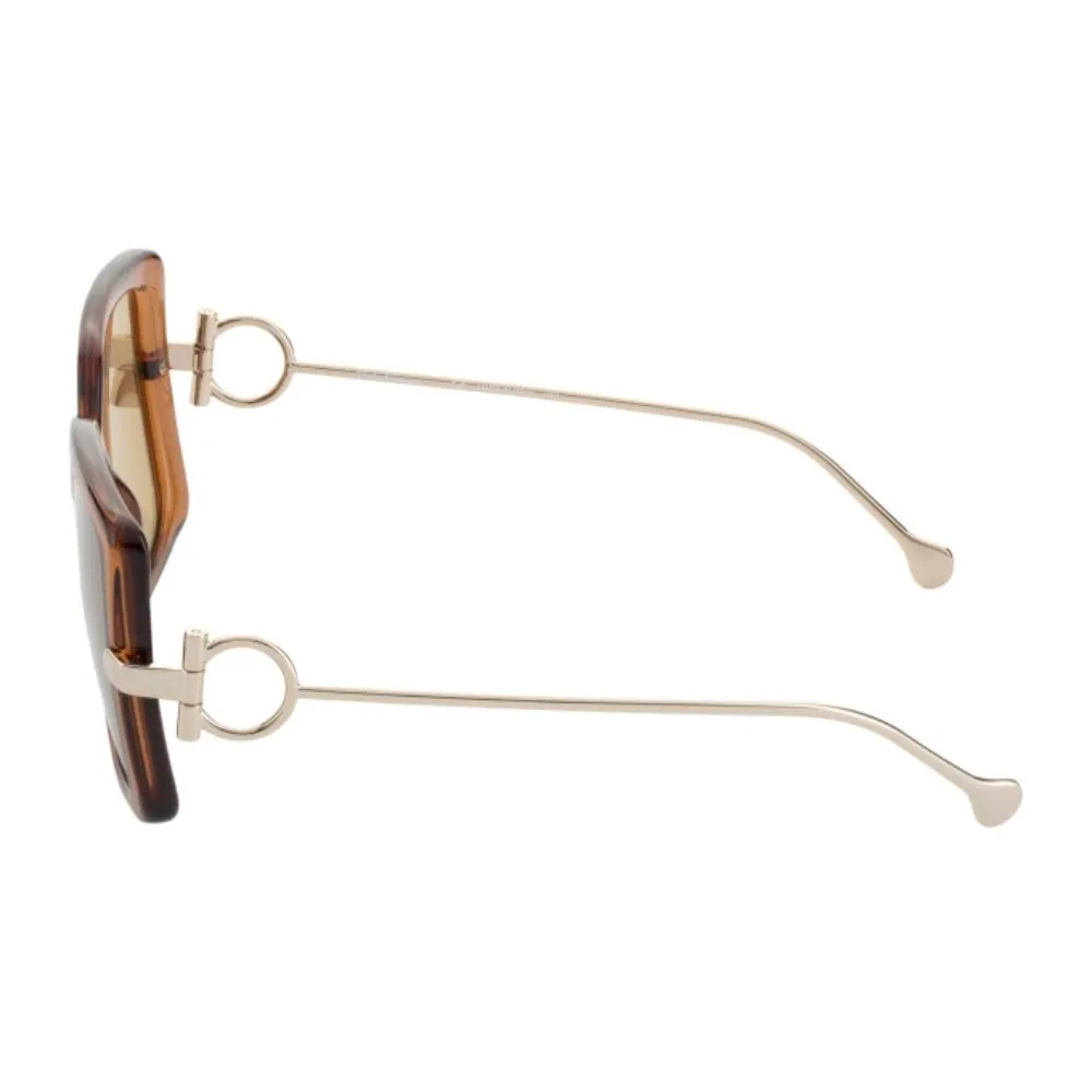 Salvatore Ferragamo  SF 913S 210 55mm Womens Square Sunglasses