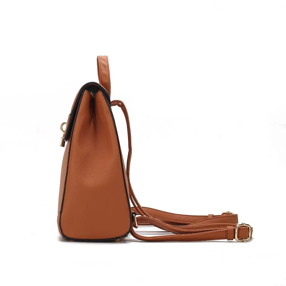 Sansa Vegan Leather Womens Backpack
