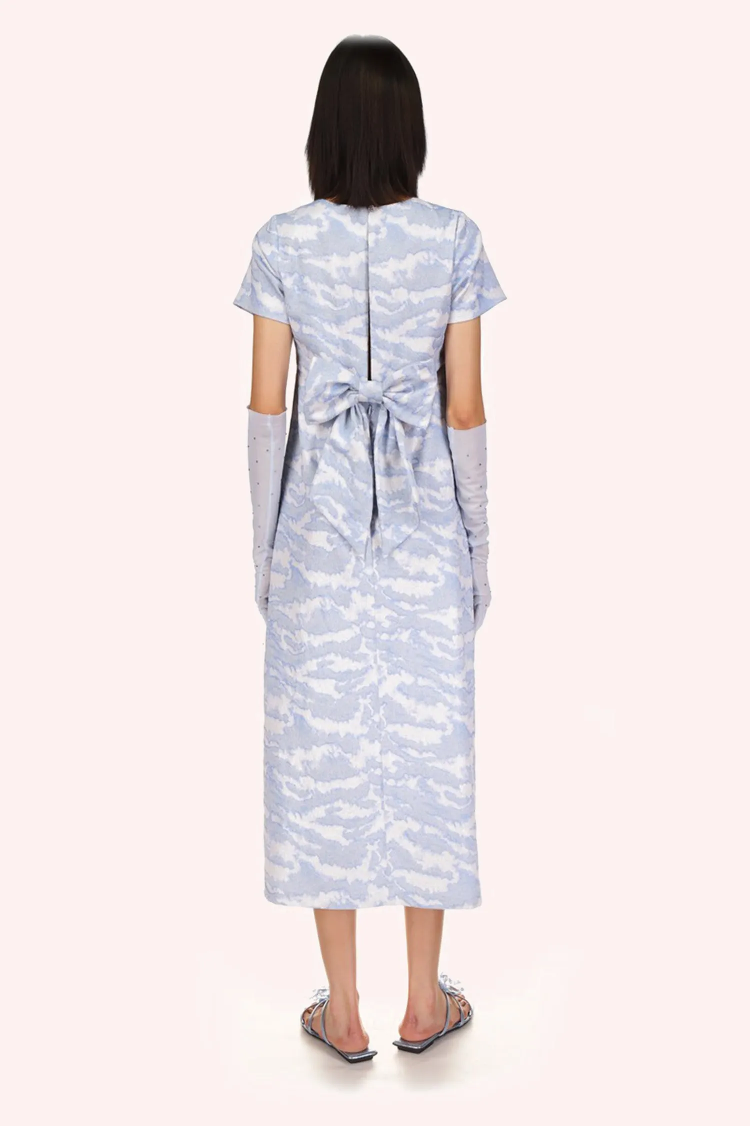 Sauvage Jacquard Dress Annasui