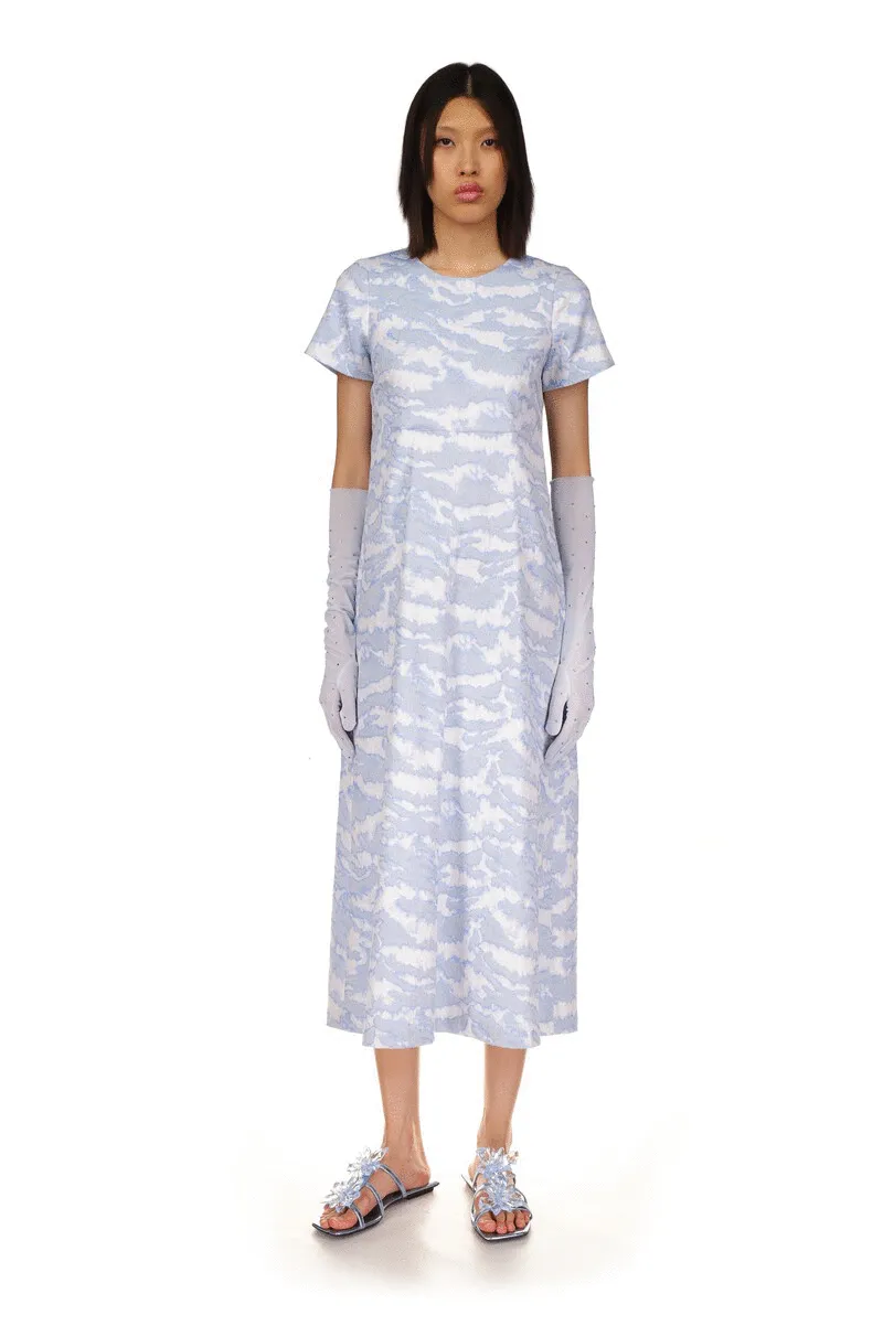 Sauvage Jacquard Dress Annasui