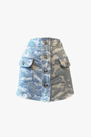 Sauvage Jacquard Skirt Annasui