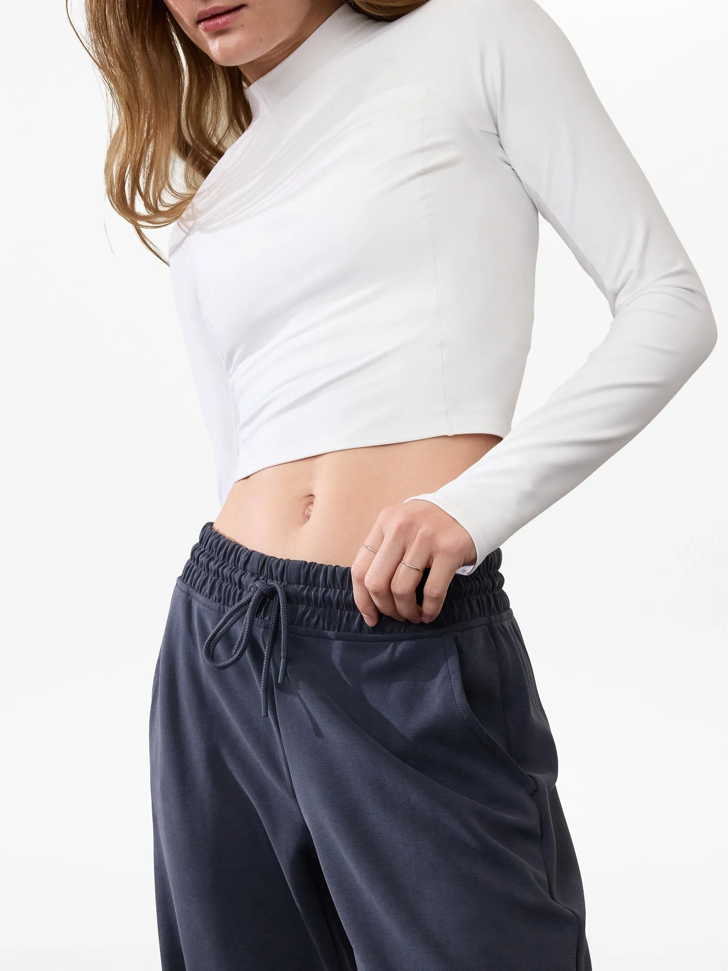 Seasoft Mid Rise Straight Pant Ayhleta