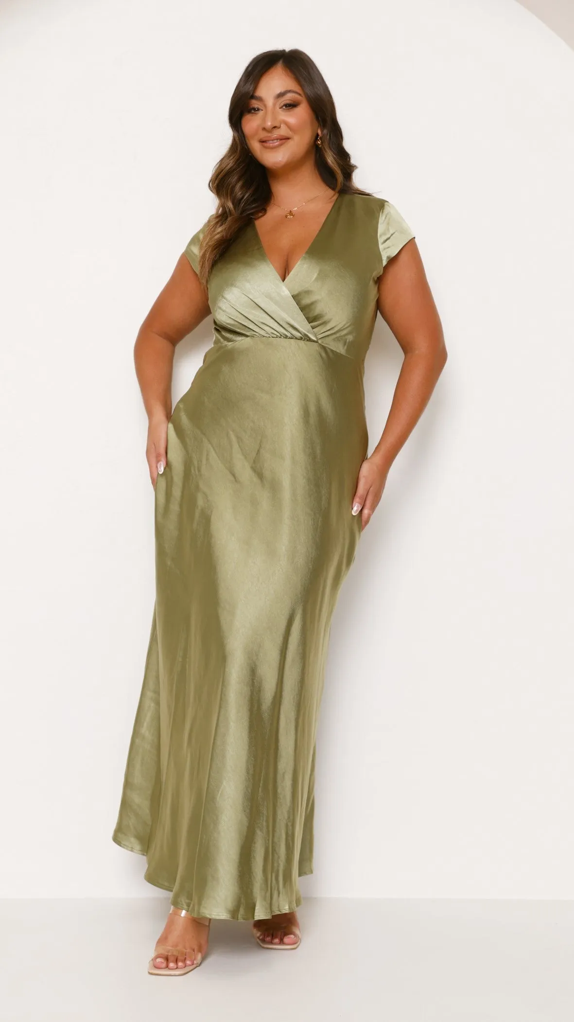 Selma Maxi Dress - Olive Billy J