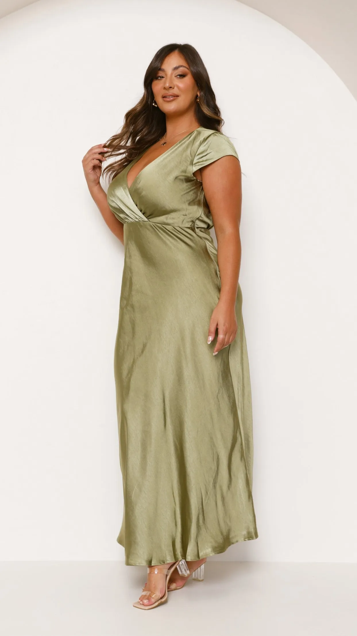 Selma Maxi Dress - Olive Billy J