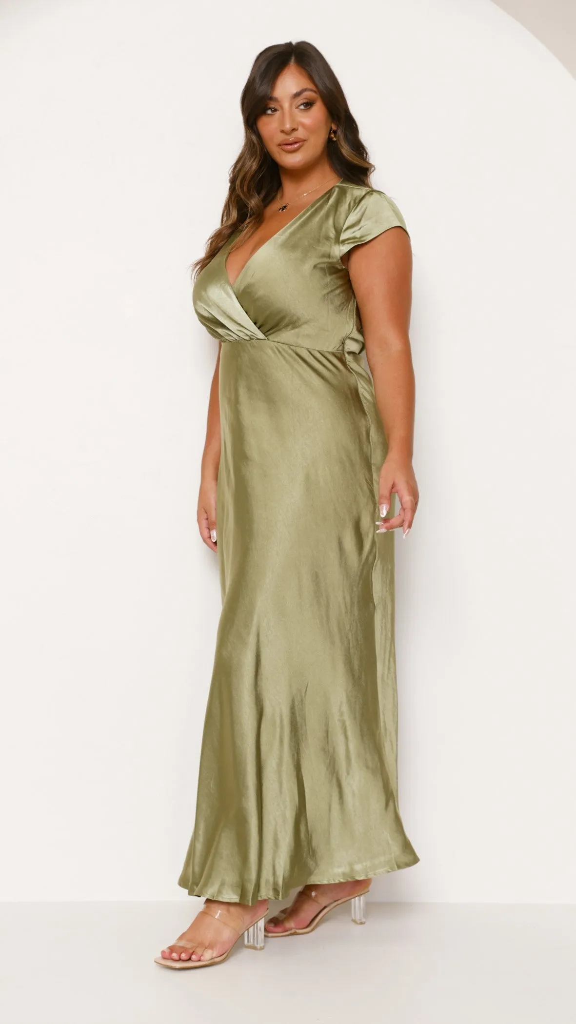 Selma Maxi Dress - Olive Billy J