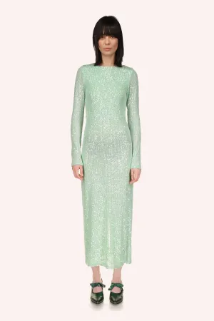Sequin Mesh Dress Annasui