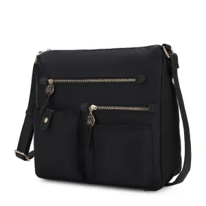 Serena Color-Block Nylon Womens Shoulder Bag
