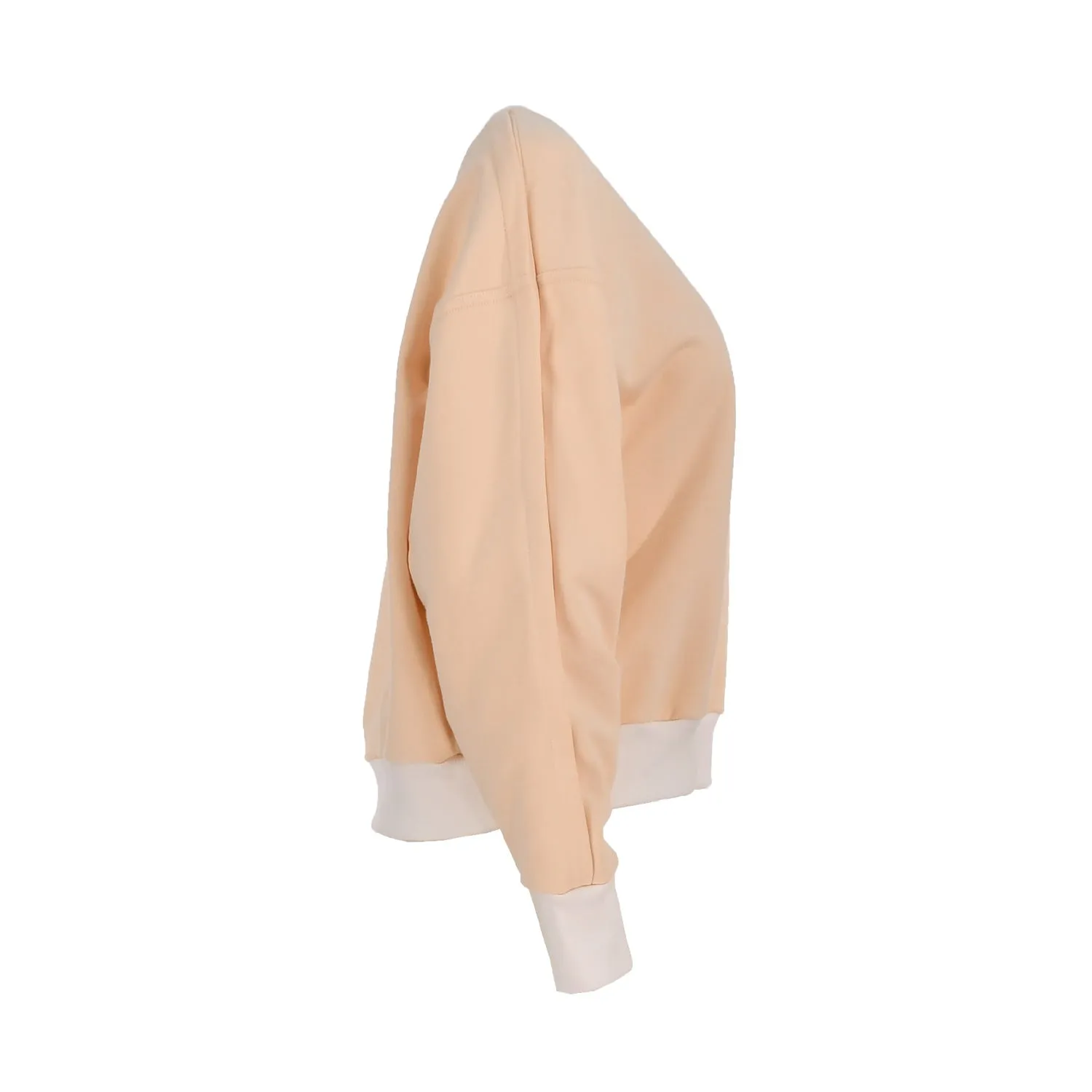Sfizio Women's Beige Sporty Sweatshirt