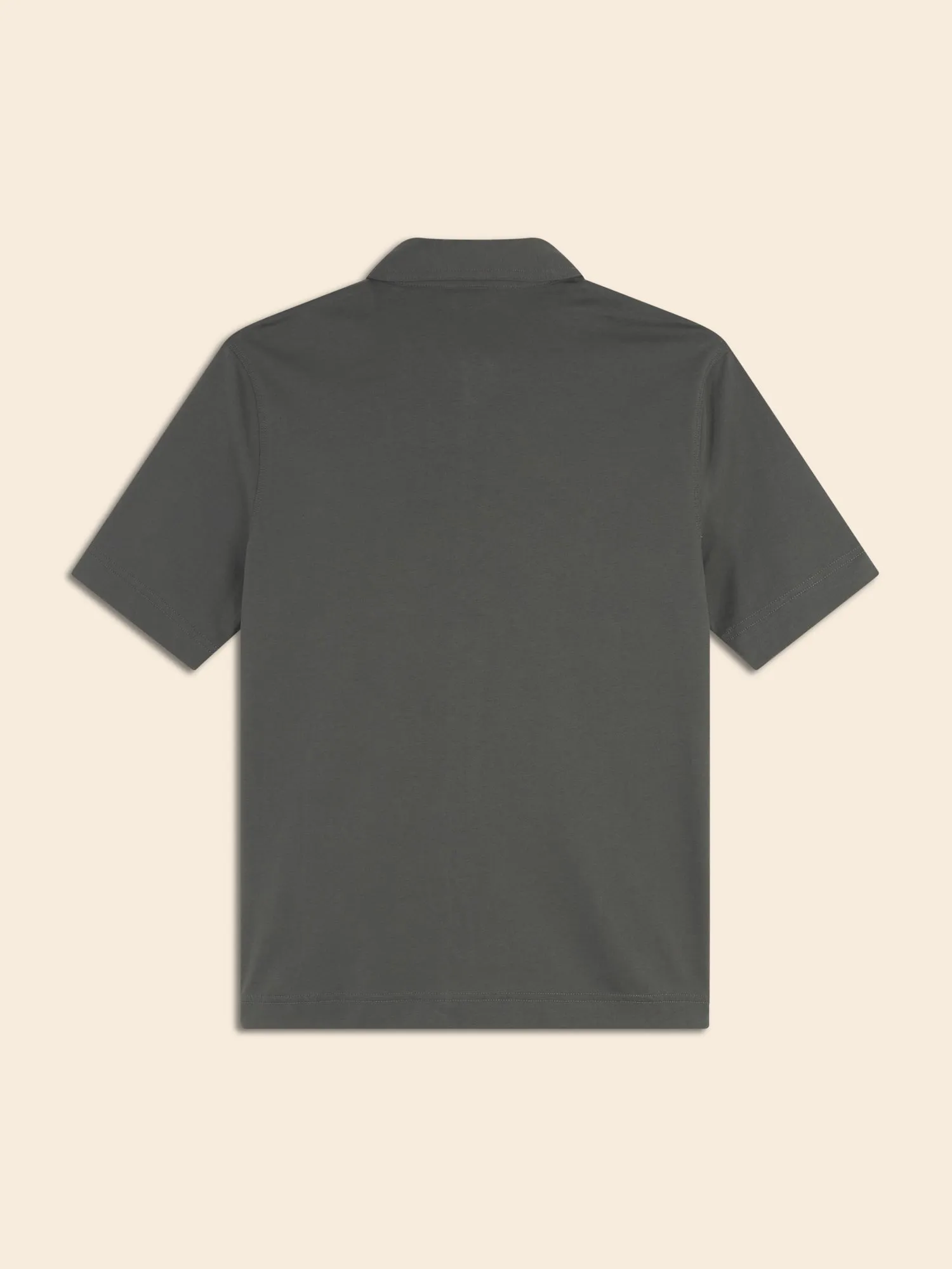 Silky Cotton Button-Down Shirt Banana Republic