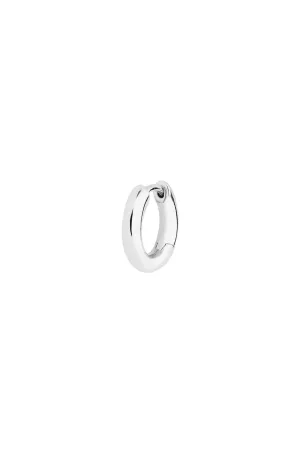 Silver Slate 8 Huggie (Single)