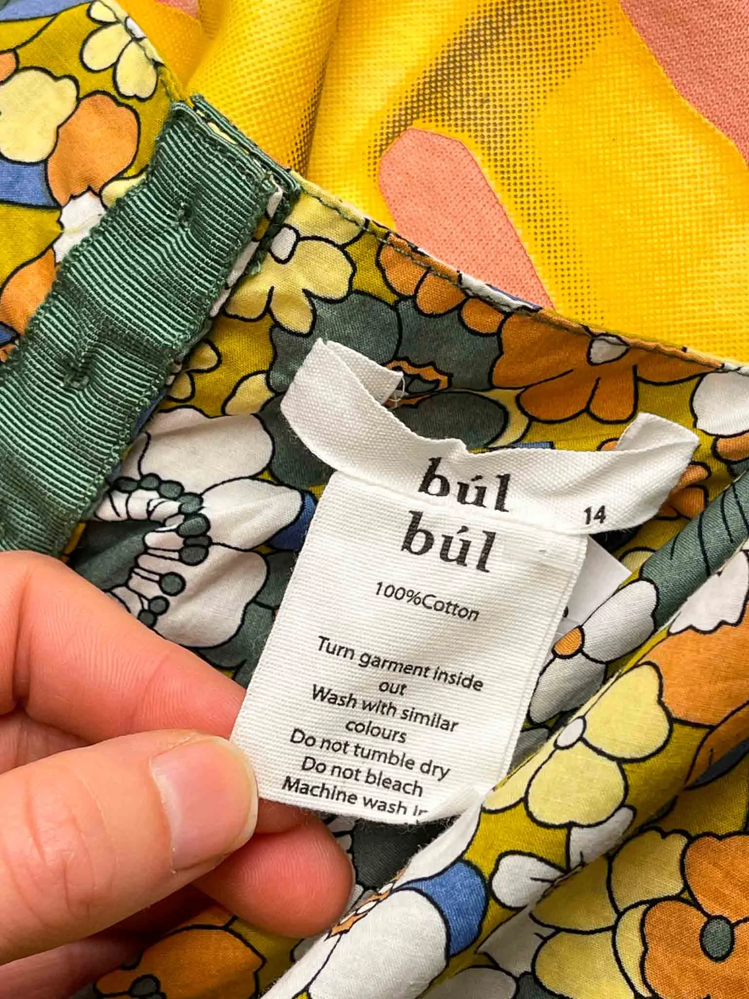 Size 14 |  Bul Floral Cropped Camisole Top