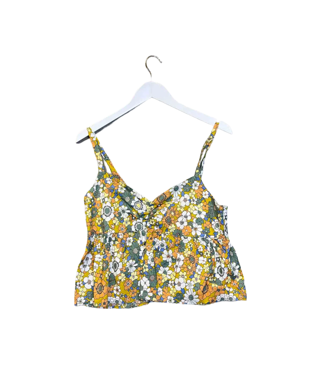 Size 14 |  Bul Floral Cropped Camisole Top