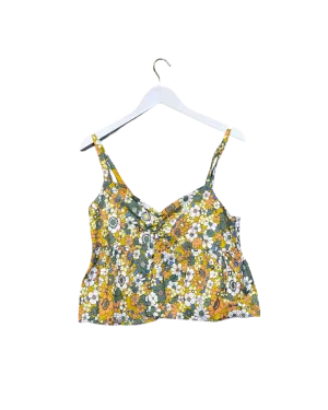 Size 14 |  Bul Floral Cropped Camisole Top