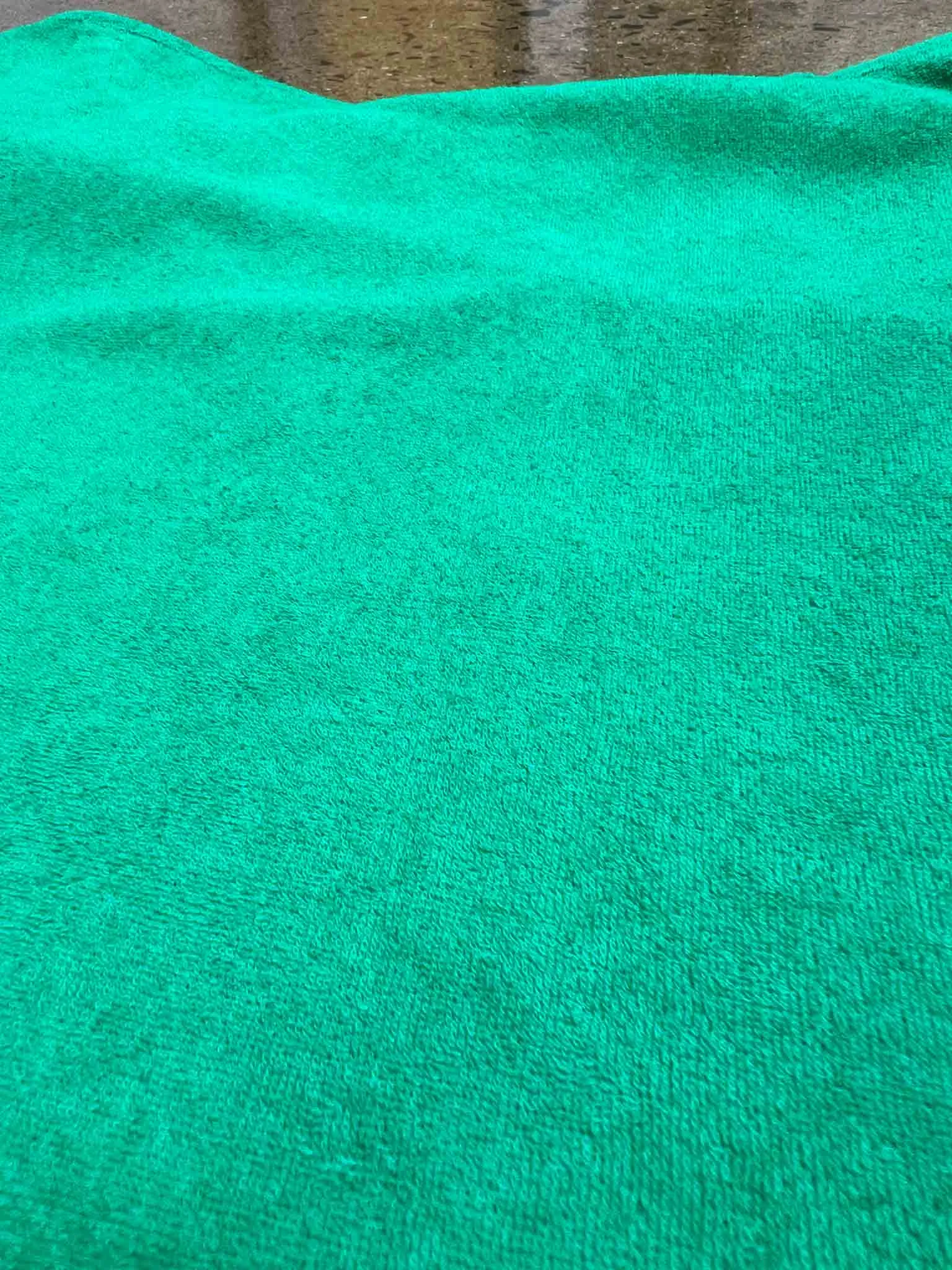 Size 16 | Highrack Studios Green Terry Wrap Skirt