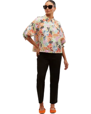 Size 8 | Obus Floral Cotton Top
