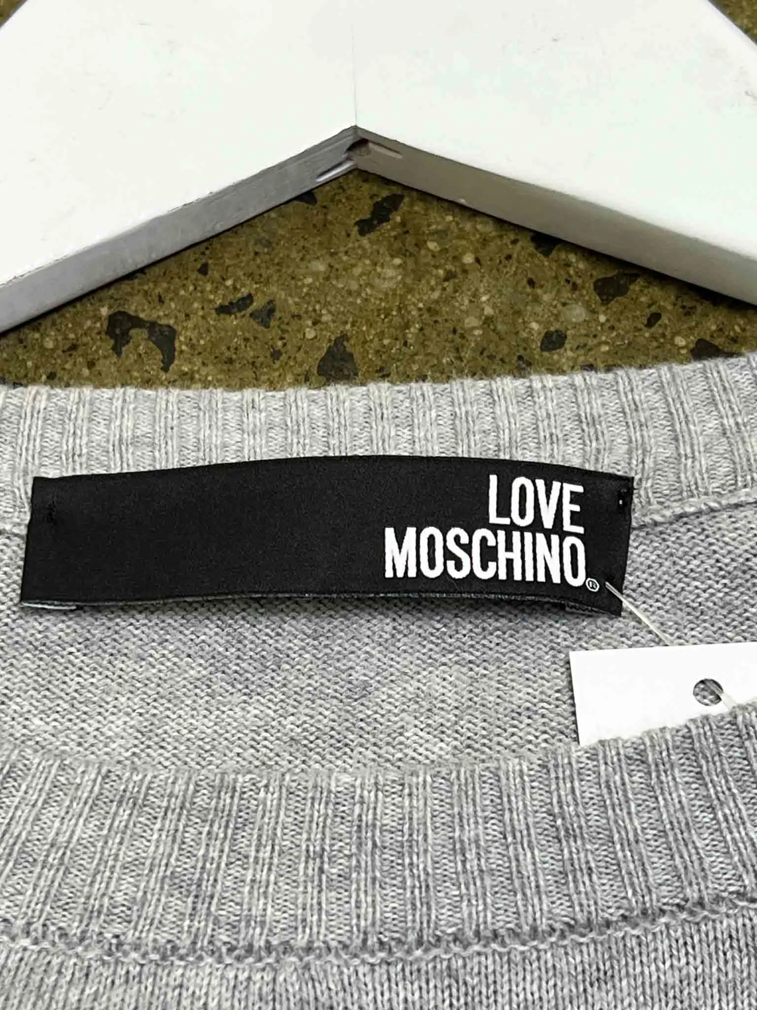 Size M | Love Moschino Printed Jumper