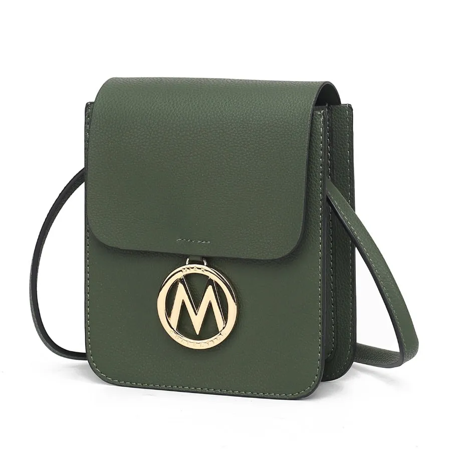 Skylar Vegan Leather Womens Crossbody Handbag