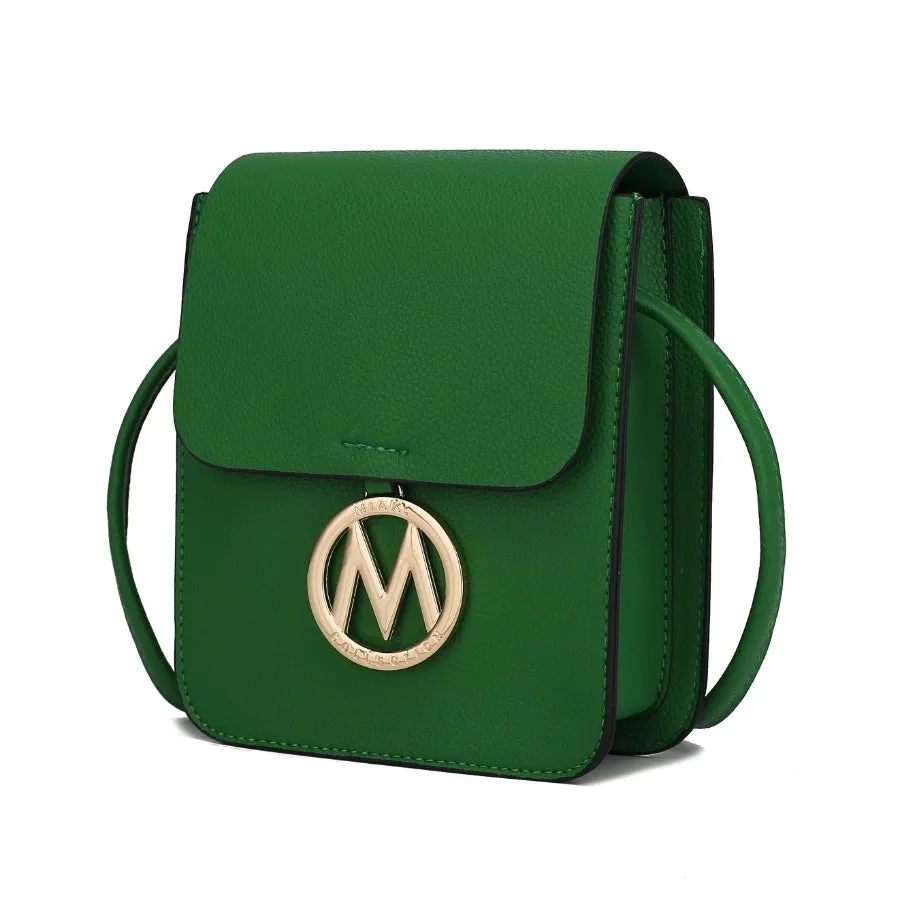 Skylar Vegan Leather Womens Crossbody Handbag