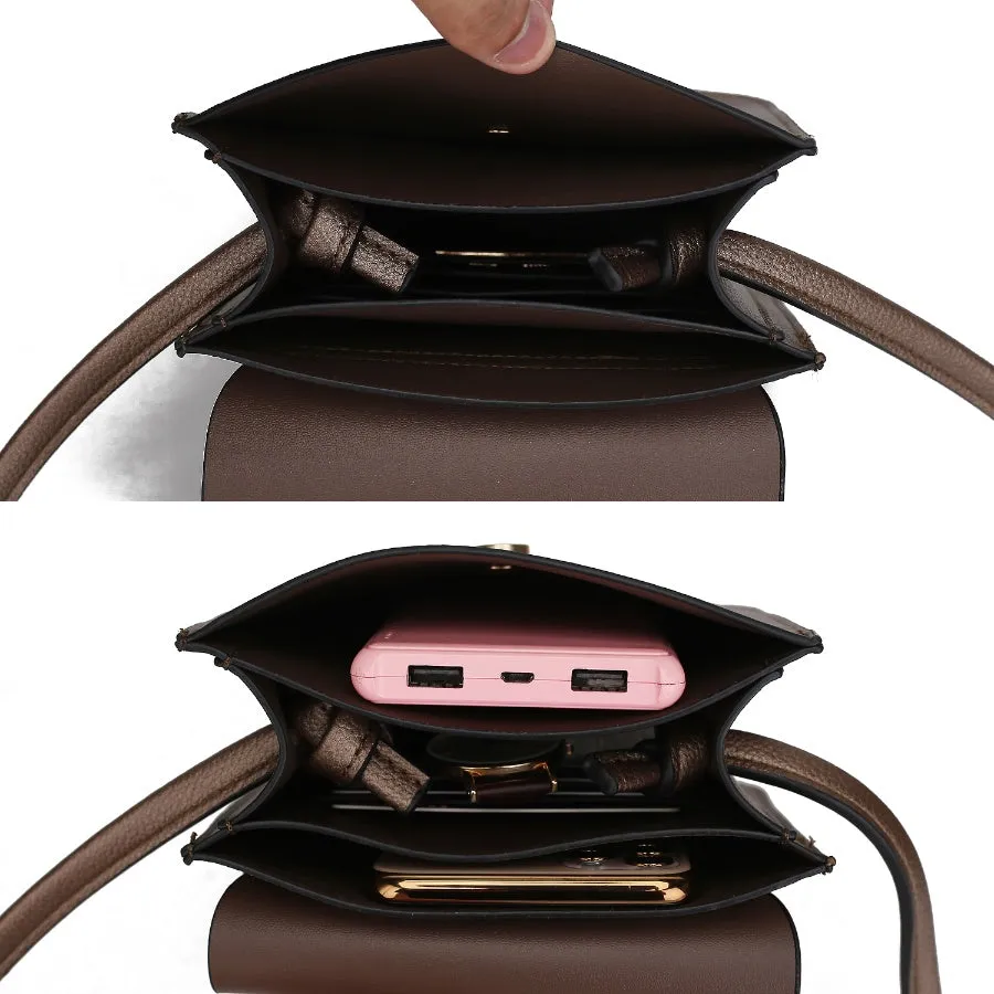 Skylar Vegan Leather Womens Crossbody Handbag