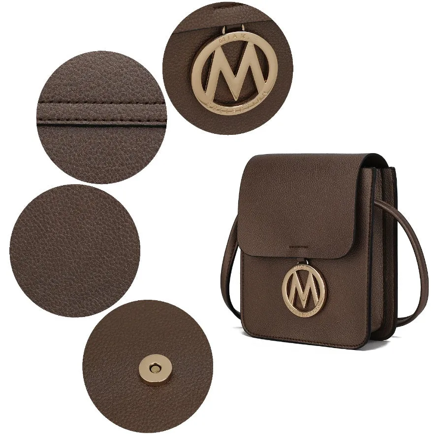 Skylar Vegan Leather Womens Crossbody Handbag