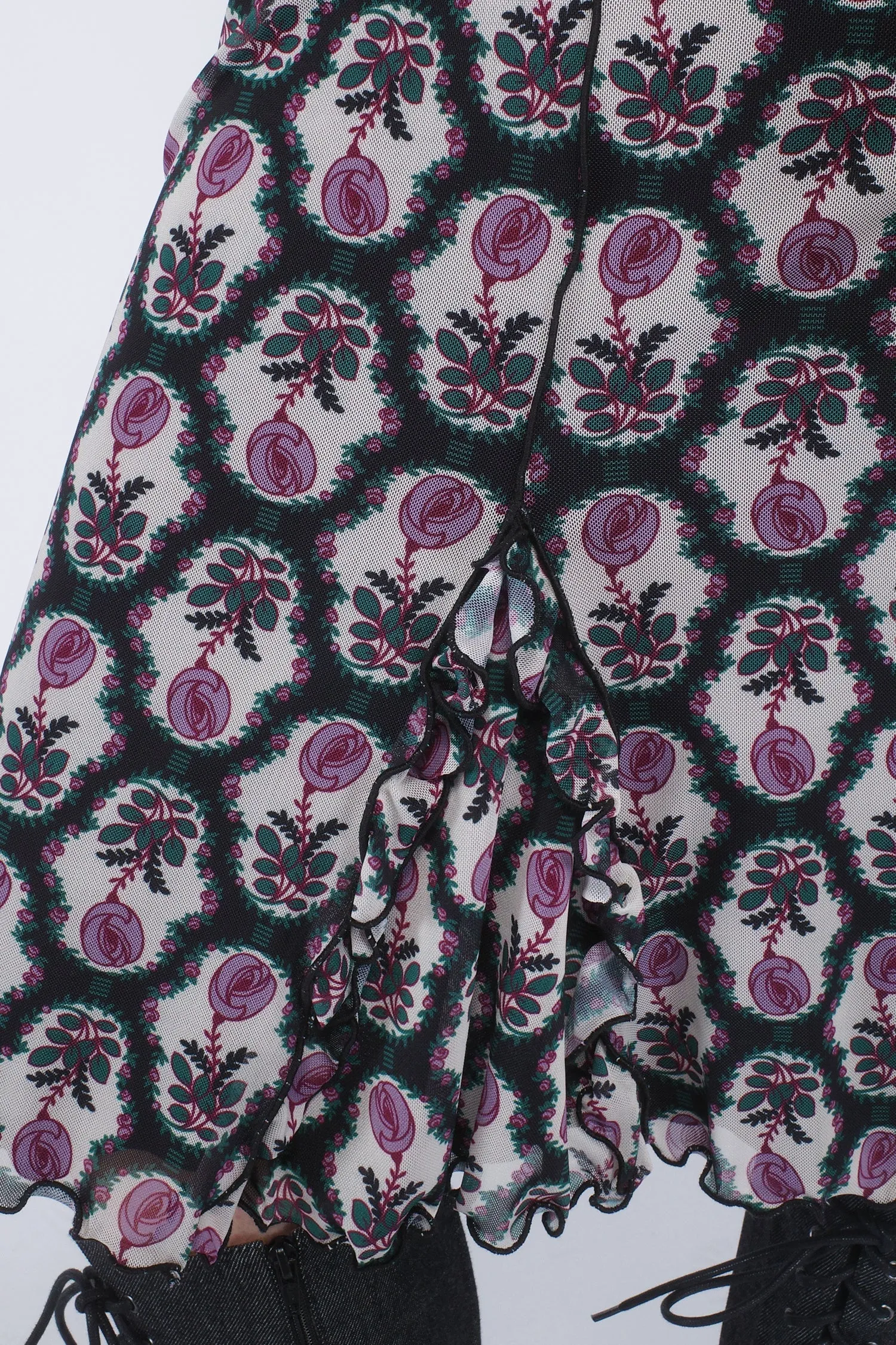 Sleeping Beauty Mesh Skirt Annasui