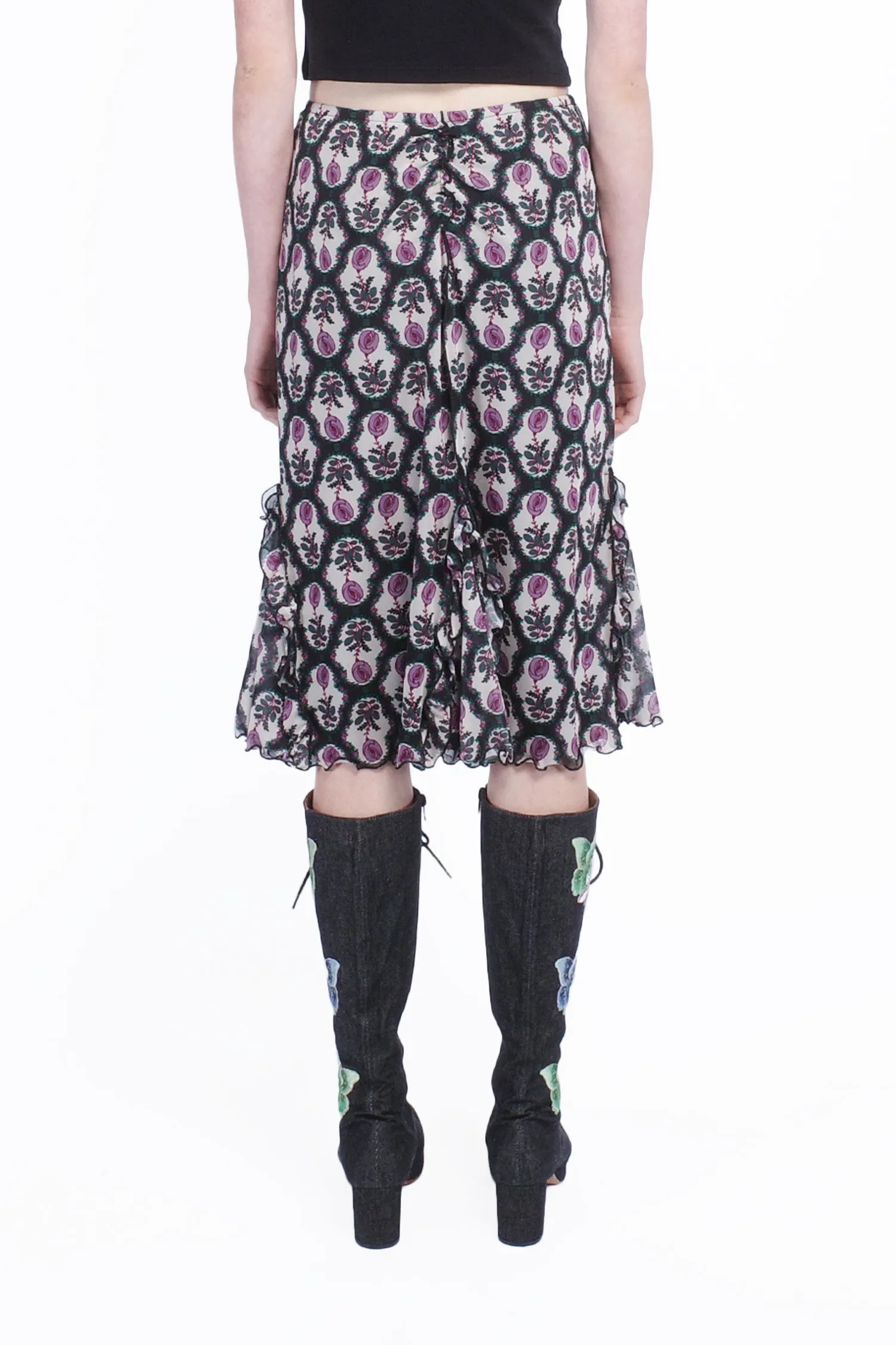 Sleeping Beauty Mesh Skirt Annasui