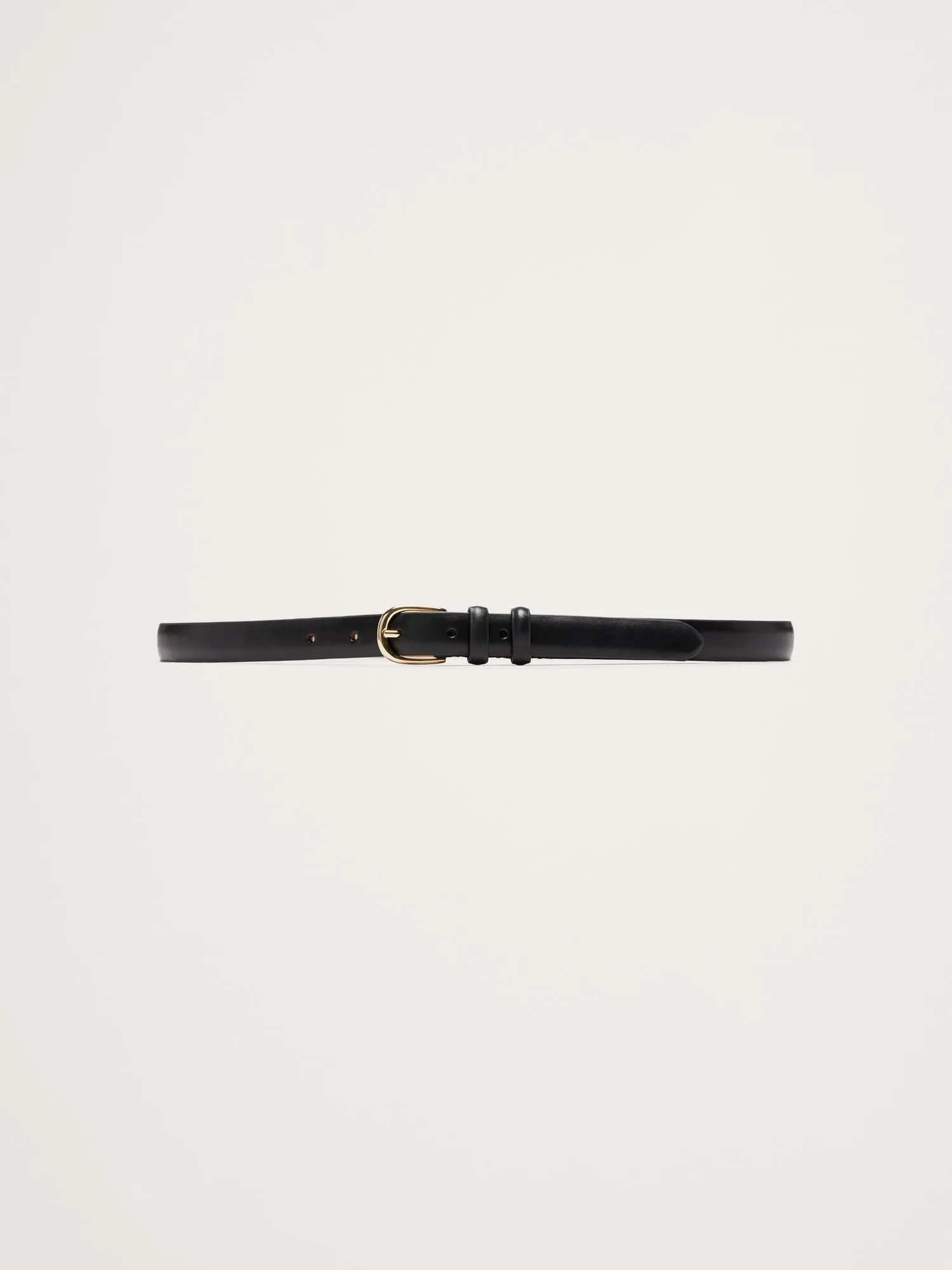 Slim Leather Belt Banana Republic