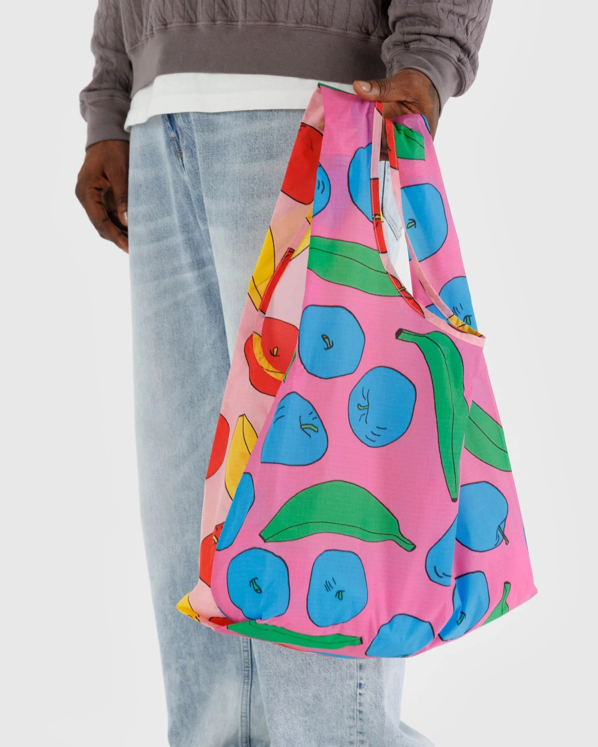 Standard Reusable Tote (Apples Bananas Mix)