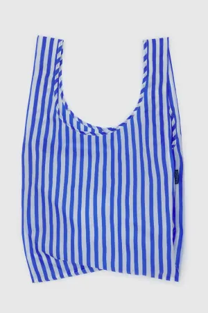 Standard Reusable Tote (Blue Painted Stripe)
