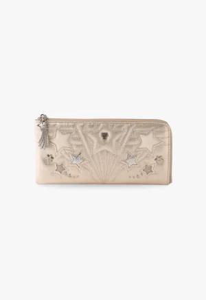 Starstruck Half-Zip Wallet-Gold Annasui