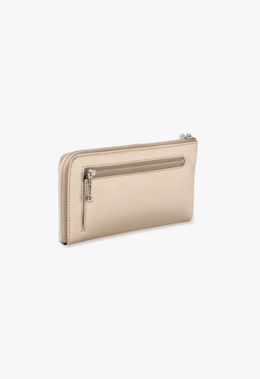 Starstruck Half-Zip Wallet-Gold Annasui