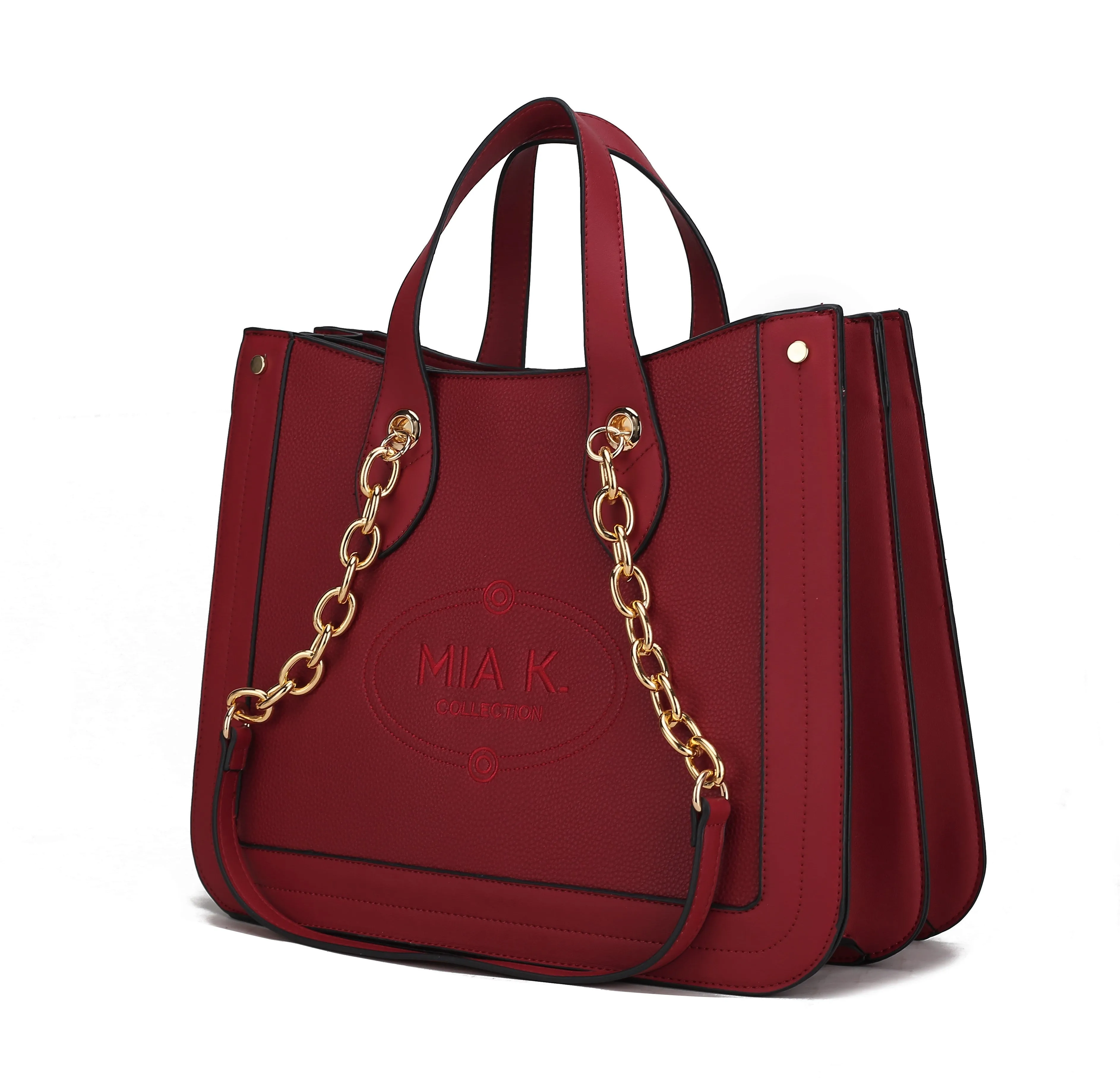 Stella Vegan Leather Womens Tote Bag