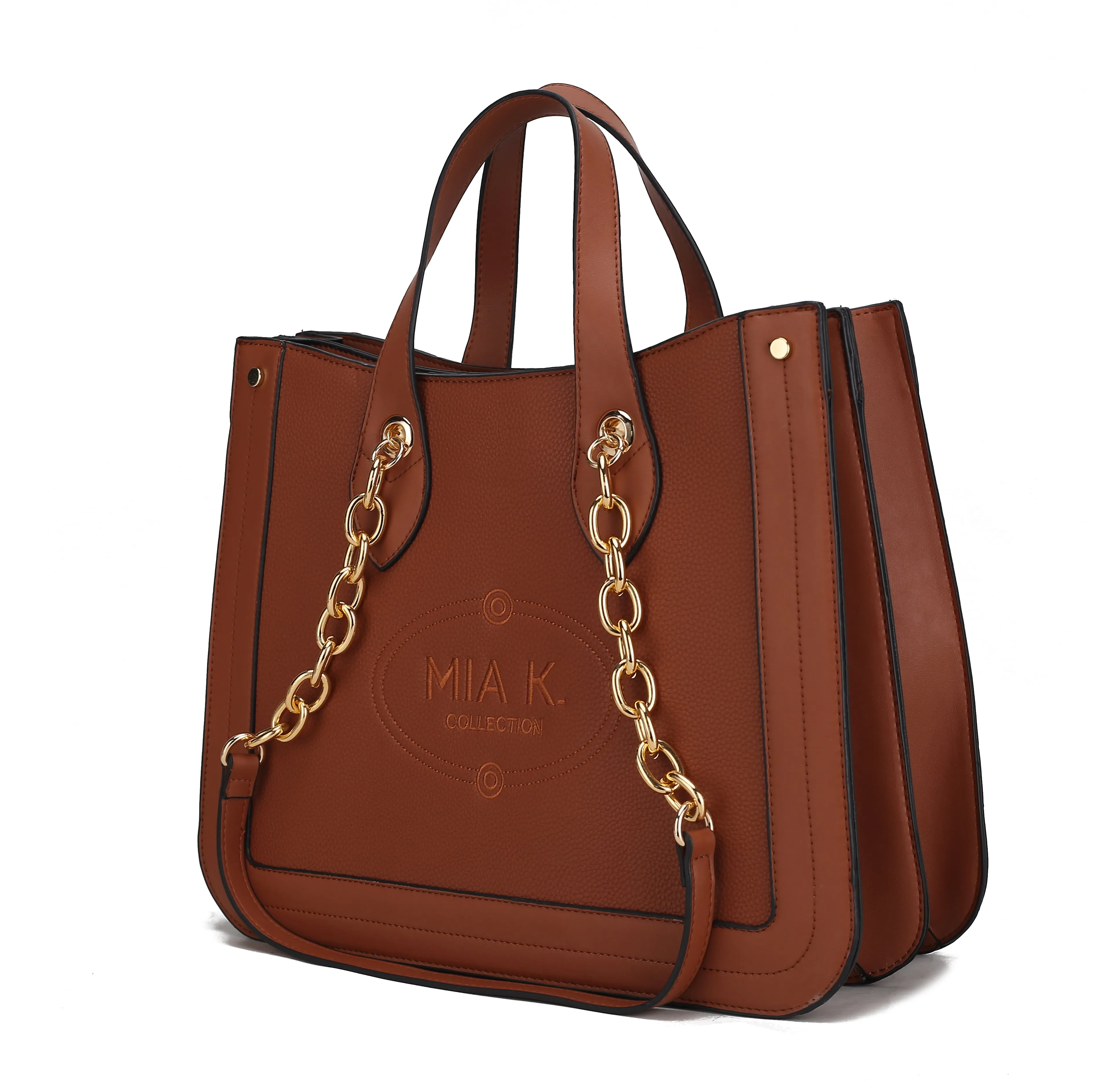 Stella Vegan Leather Womens Tote Bag