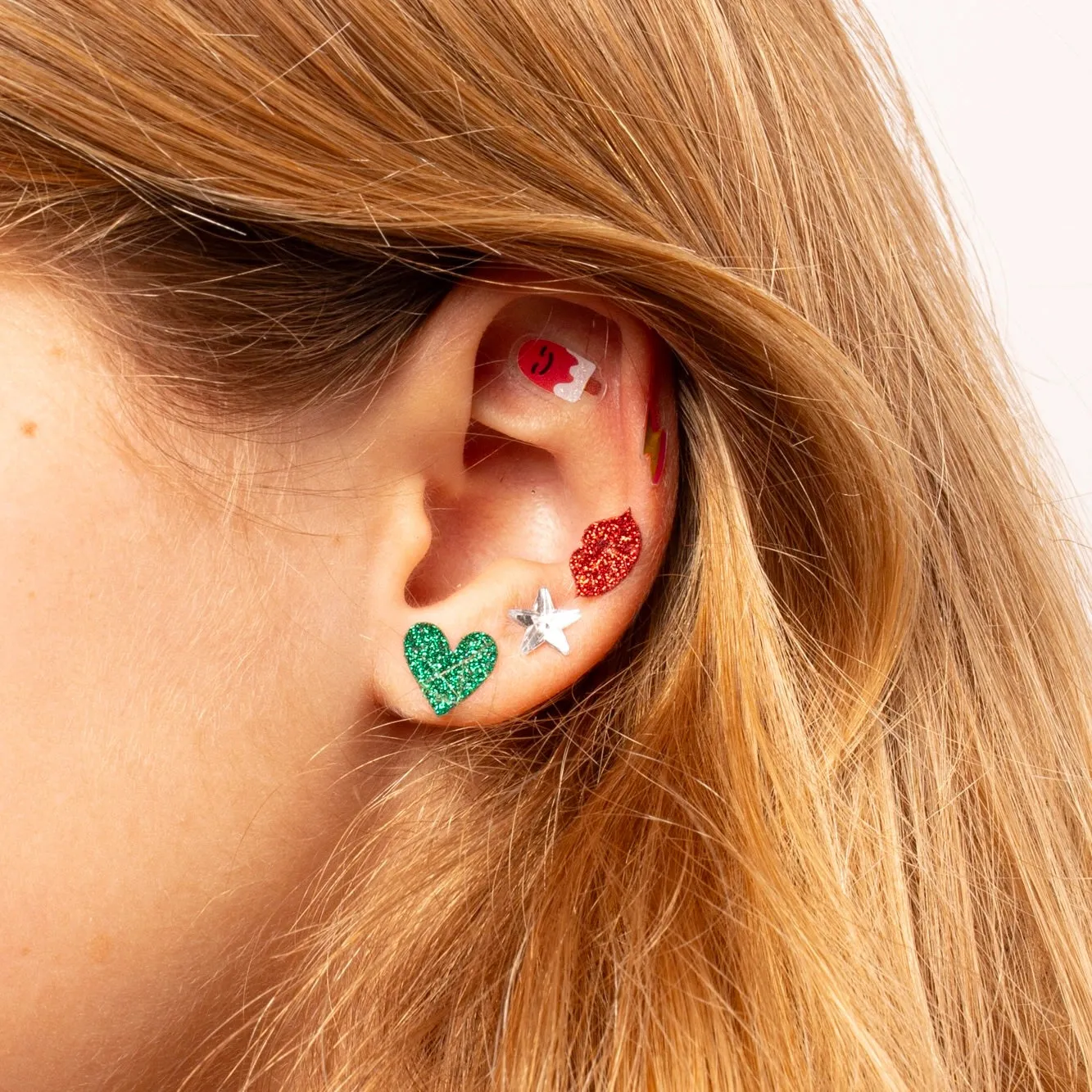 Sticker Earrings (Unicorn)