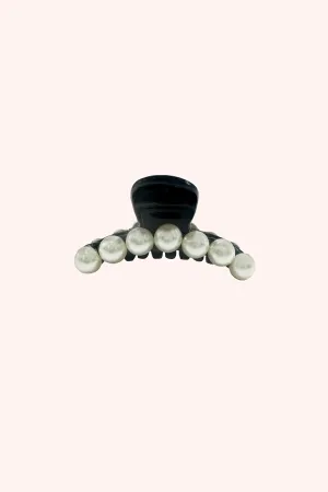 String of Baby Pearls Mini Jaw Clip Annasui