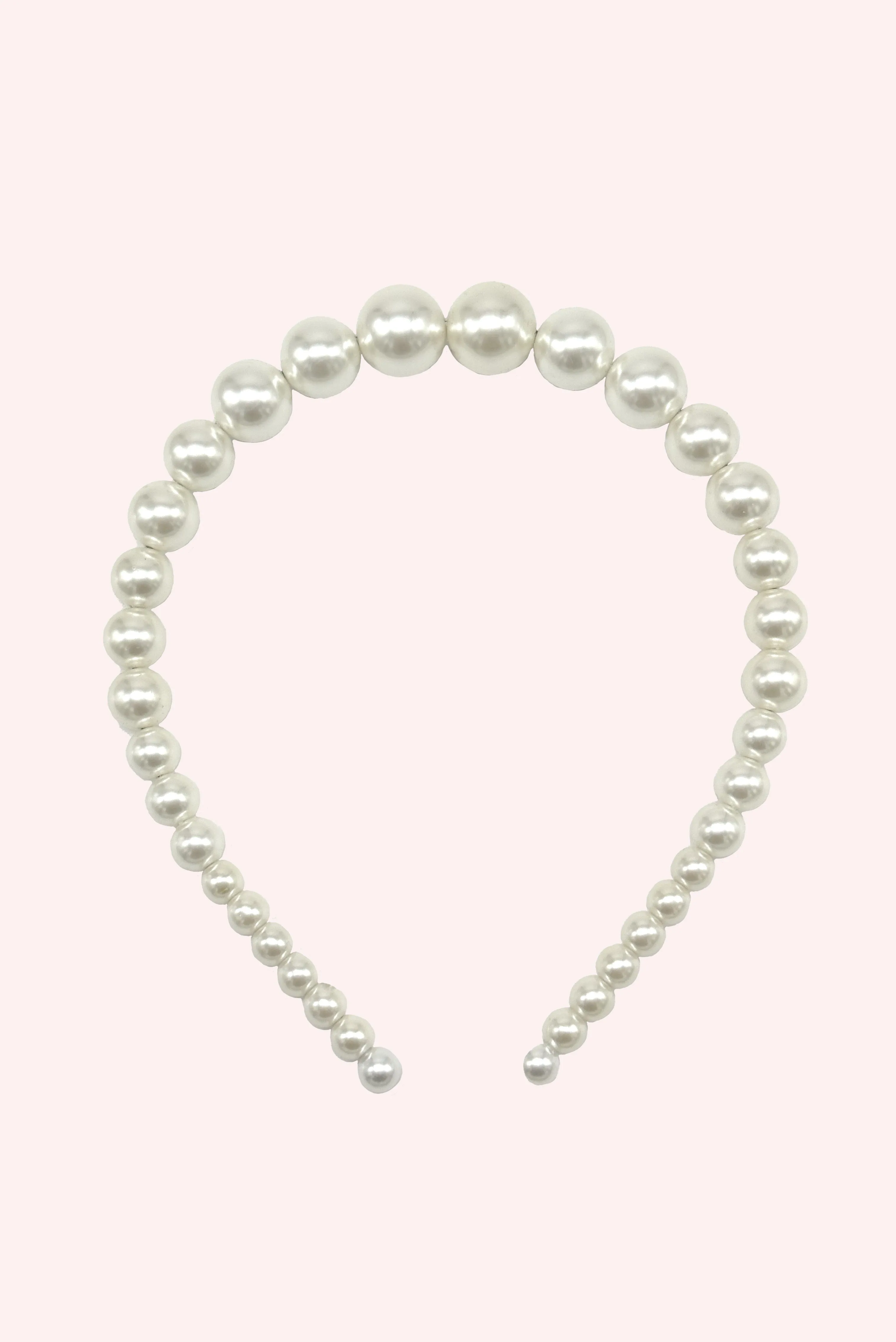 String of Pearls Headband Ivory Annasui