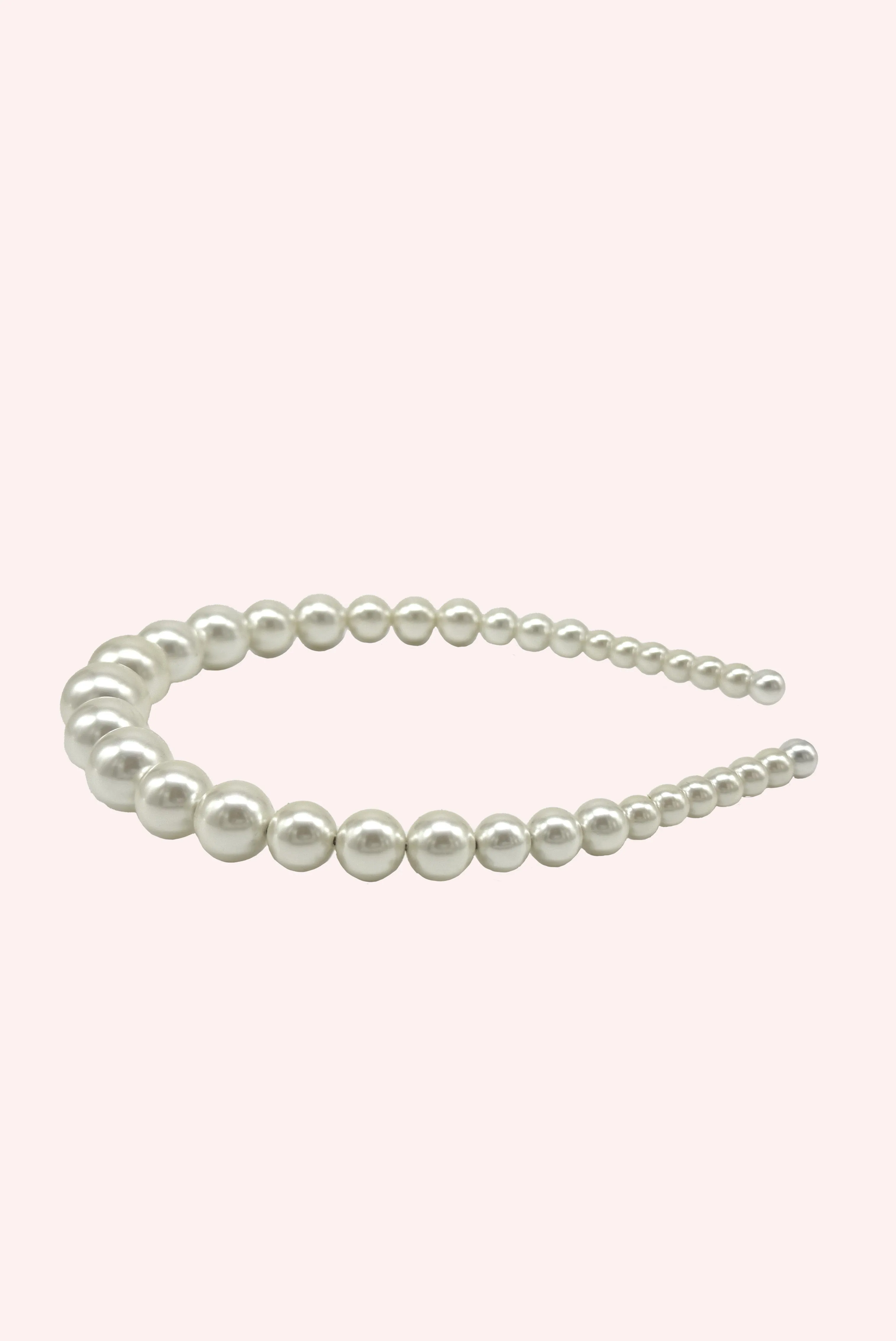String of Pearls Headband Ivory Annasui