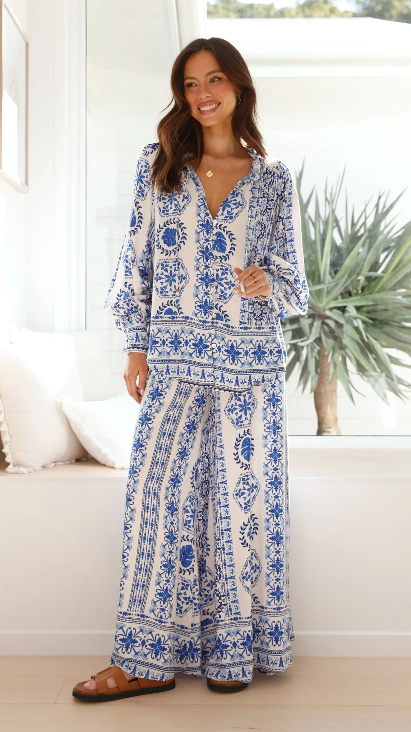 Taimo Top - Blue Print Billy J
