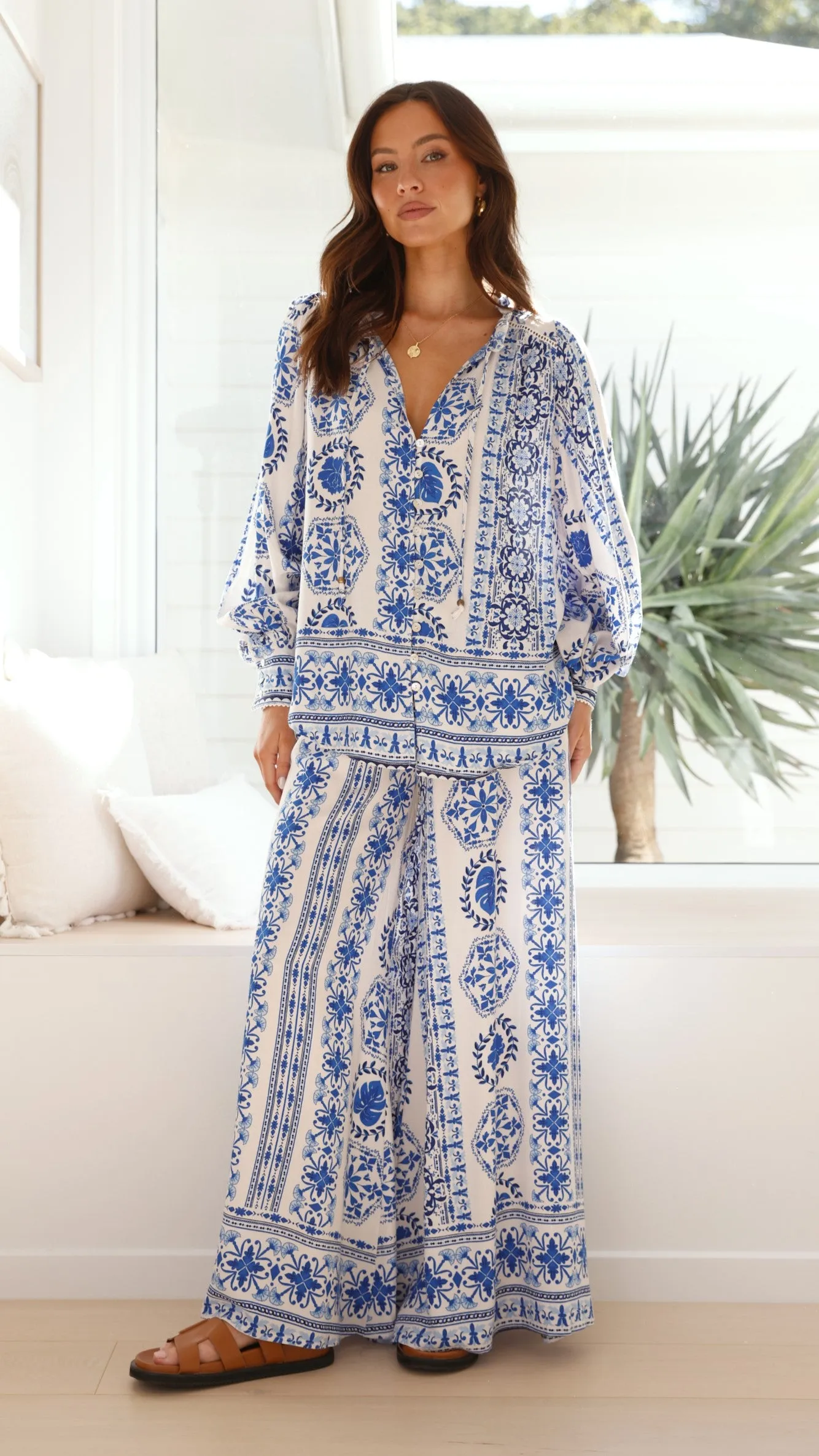 Taimo Top - Blue Print Billy J