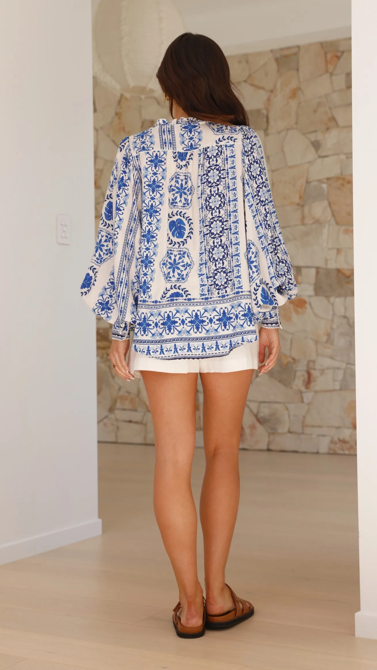 Taimo Top - Blue Print Billy J