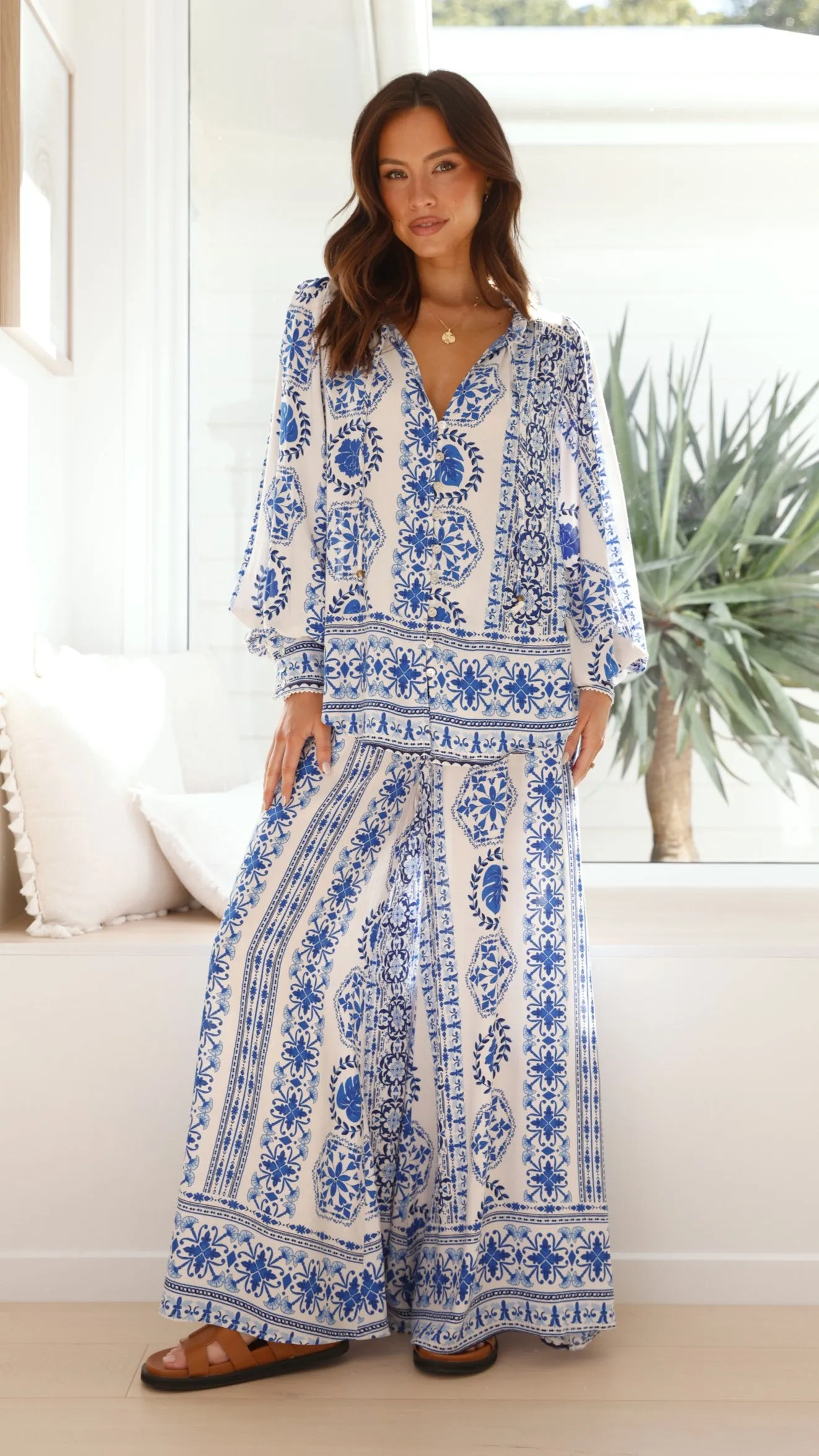 Taimo Top - Blue Print Billy J