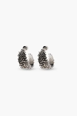 Textured Hoop Earrings Altuzarra